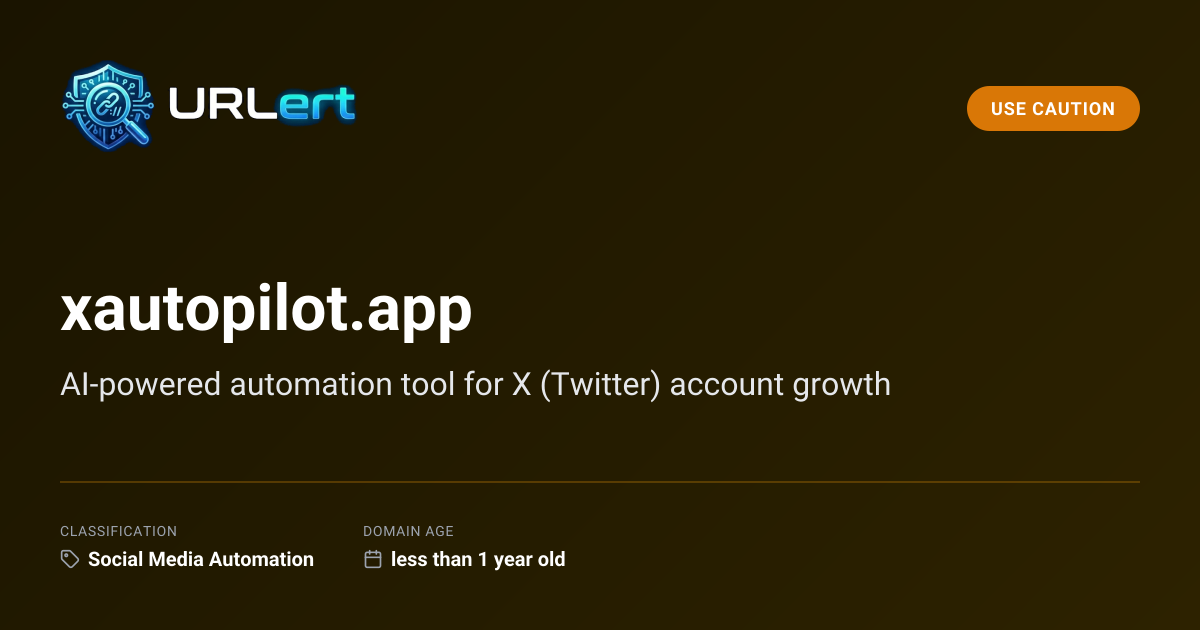 xautopilot.app - Social Media Automation | URLert